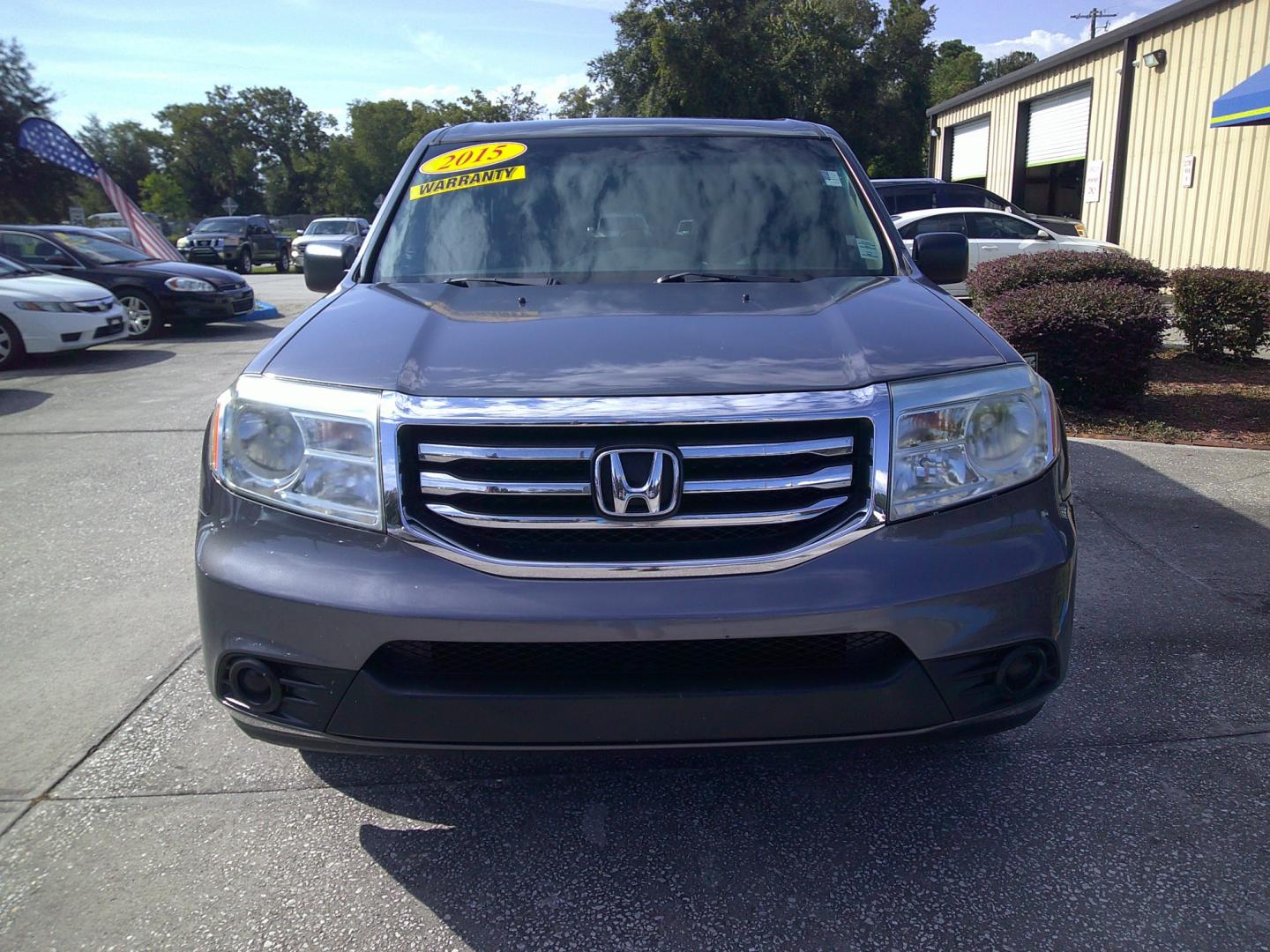 2015 BLACK HONDA PILOT LX (5FNYF3H26FB) , located at 390 Hansen Avenue, Orange Park, FL, 32065, (904) 276-7933, 30.130497, -81.787529 - Photo#0